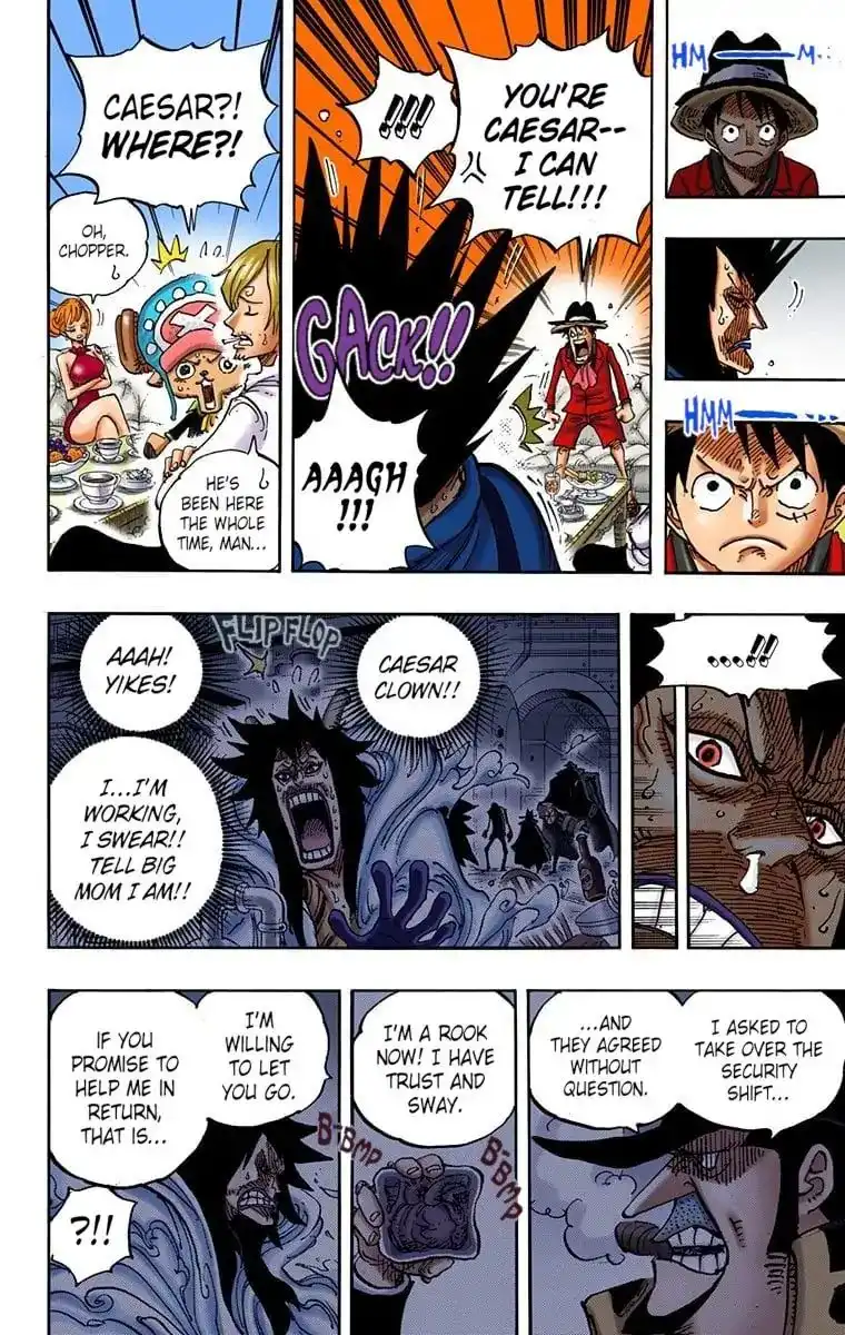 One Piece - Digital Colored Comics Chapter 858 14